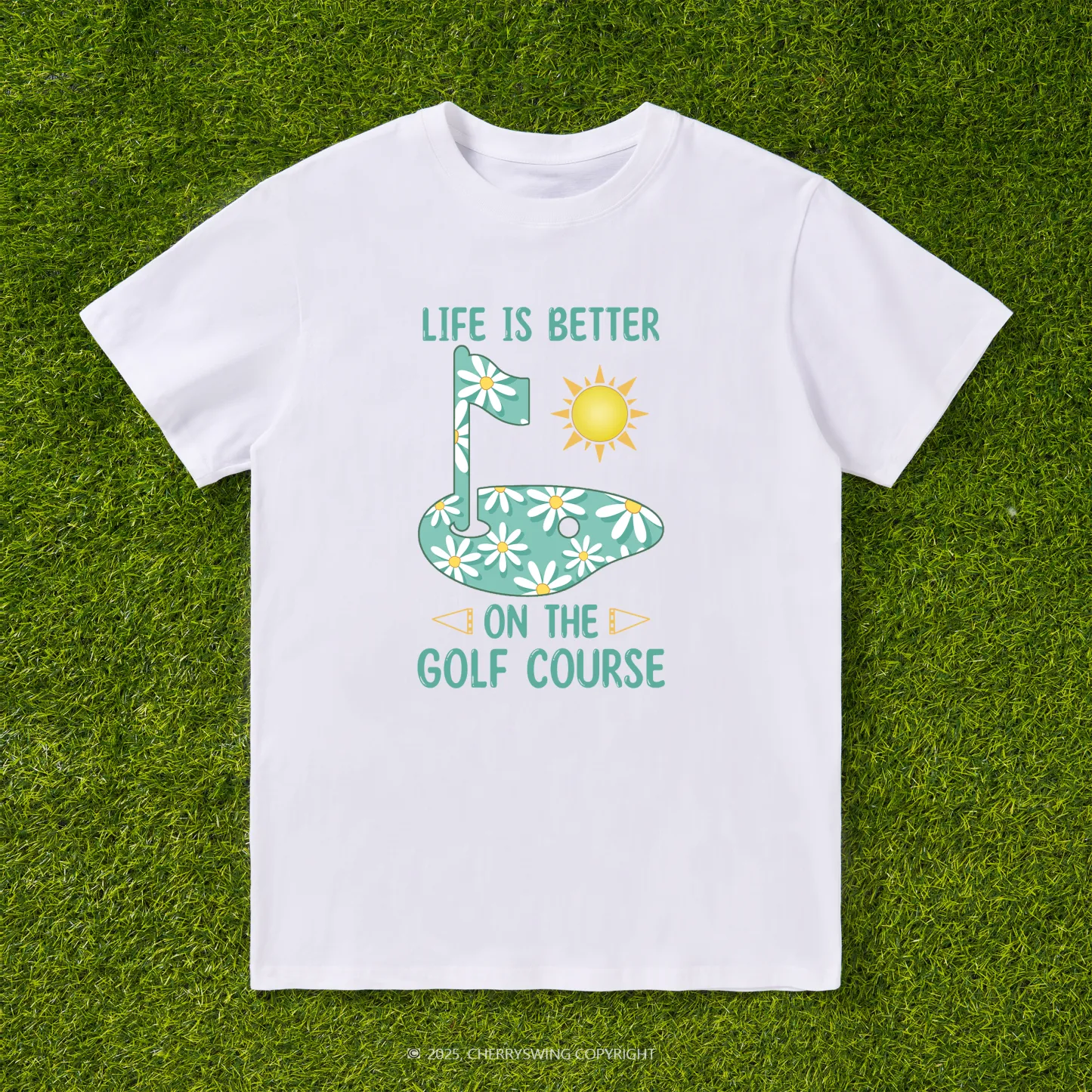 Cherryswing The Golf Course Golf T-shirt