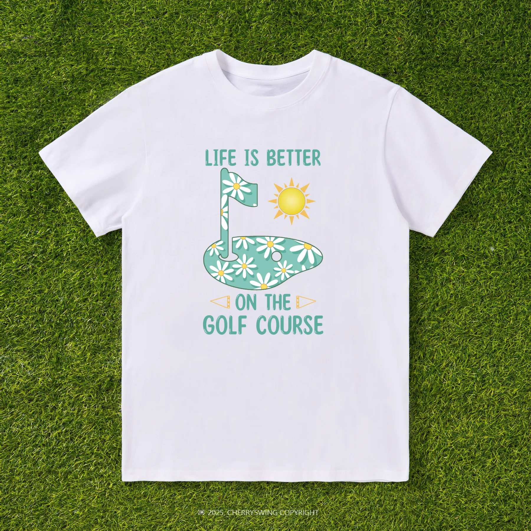 Cherryswing The Golf Course Golf T-shirt