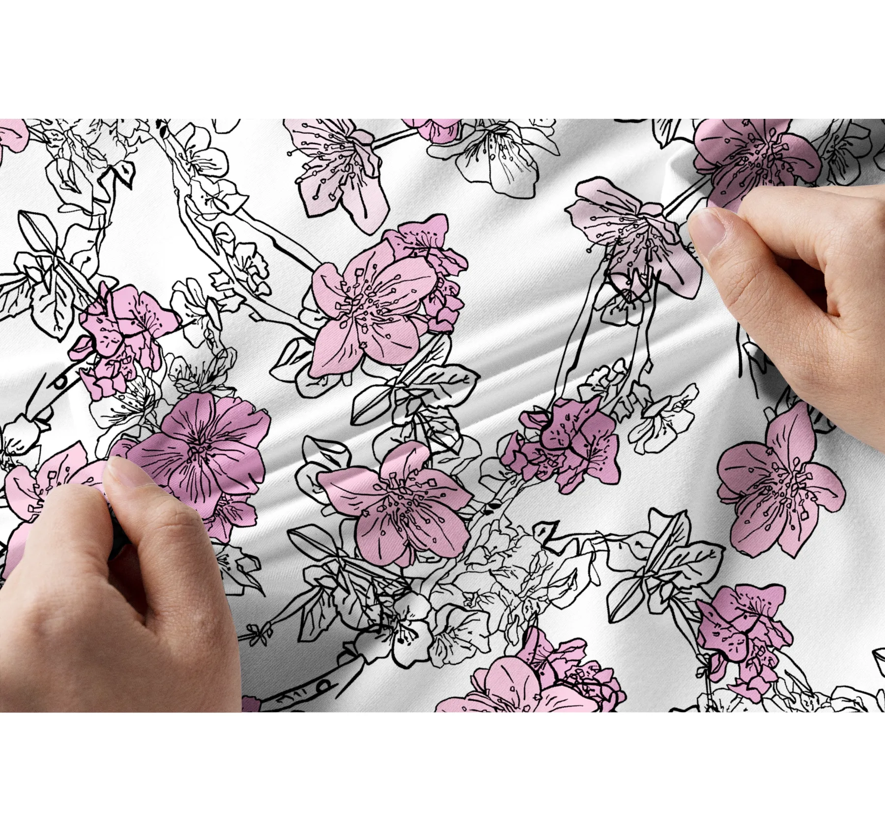 Cherryswing Women's Sleeveless Blossom Golf Polo Shirt