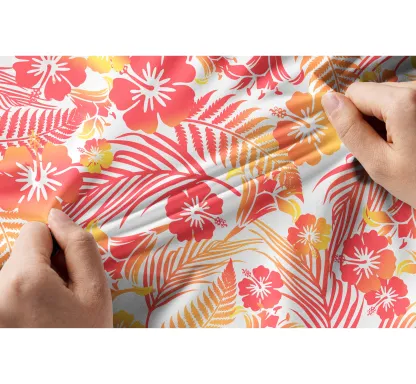 Cherryswing Women's Tropical Blossom Sleeveless Golf Shirt