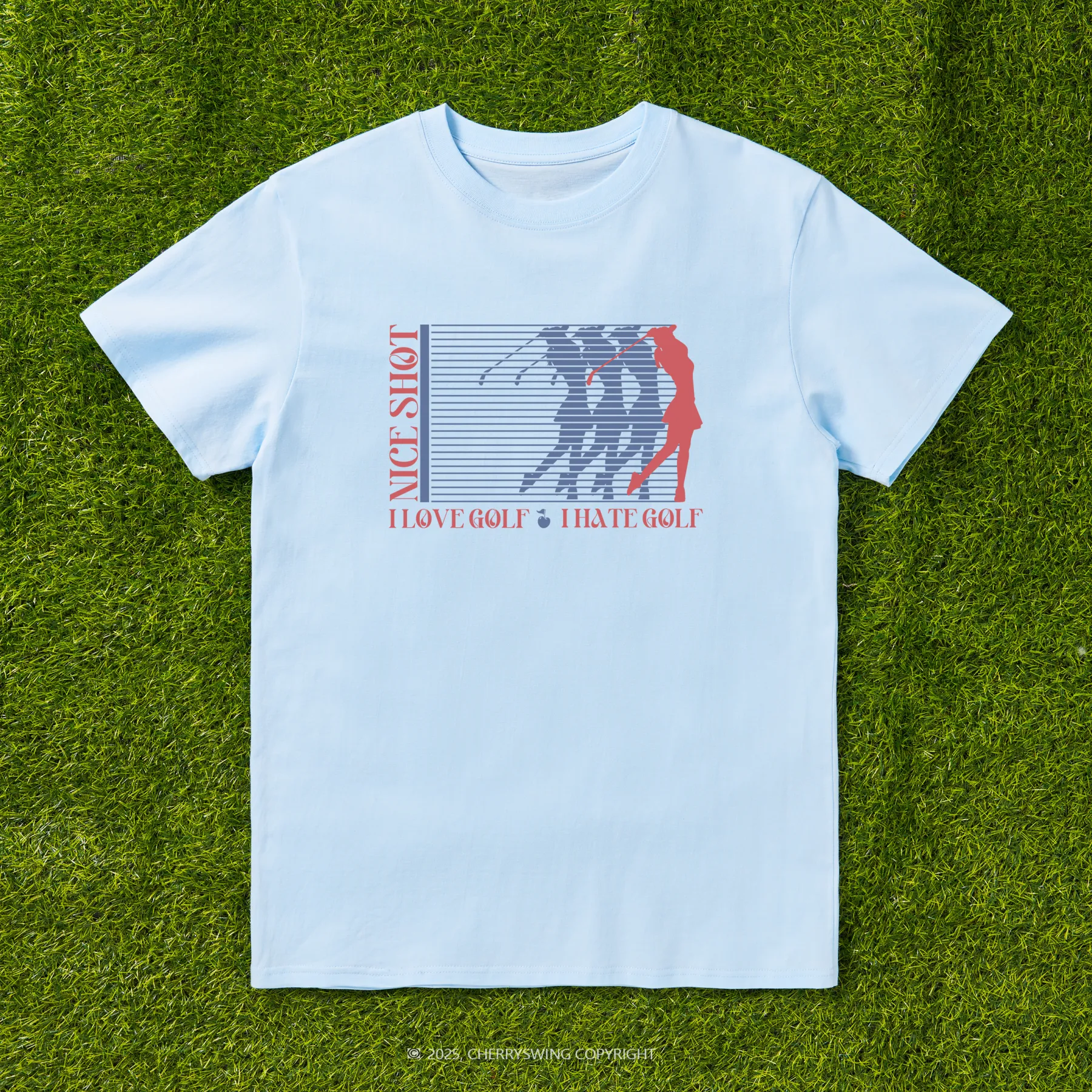 Cherryswing Celebrate Golf T-shirt For Women