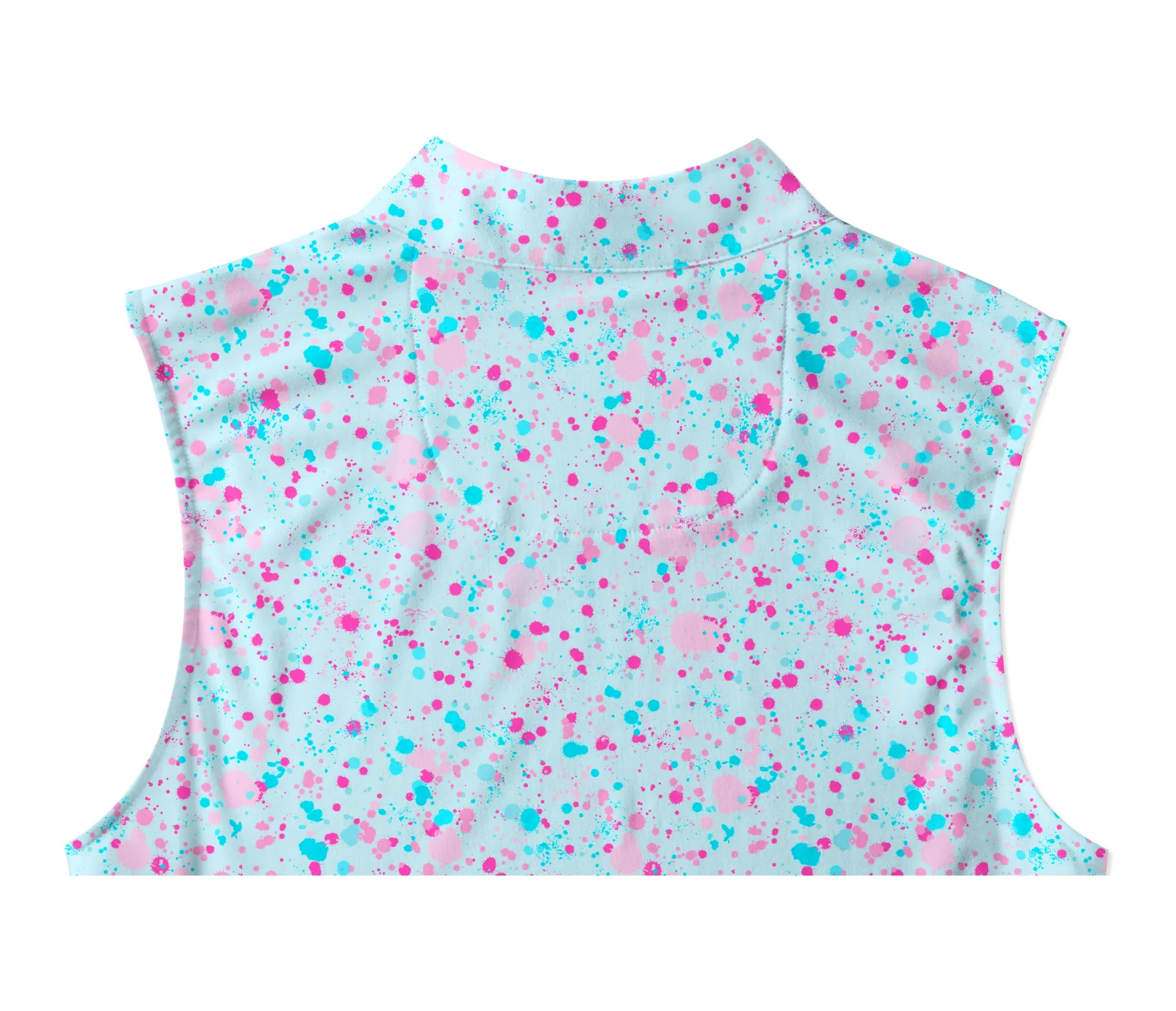 Cherryswing Women's Confetti Celebration Golf Sleeveless Polo Shirt