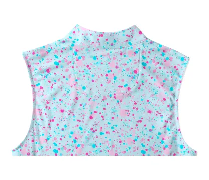 Cherryswing Women's Confetti Celebration Golf Sleeveless Polo Shirt