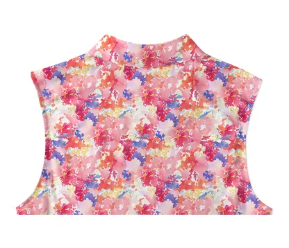 Cherryswing Women's Riot Of Colors Sleeveless Golf Shirt