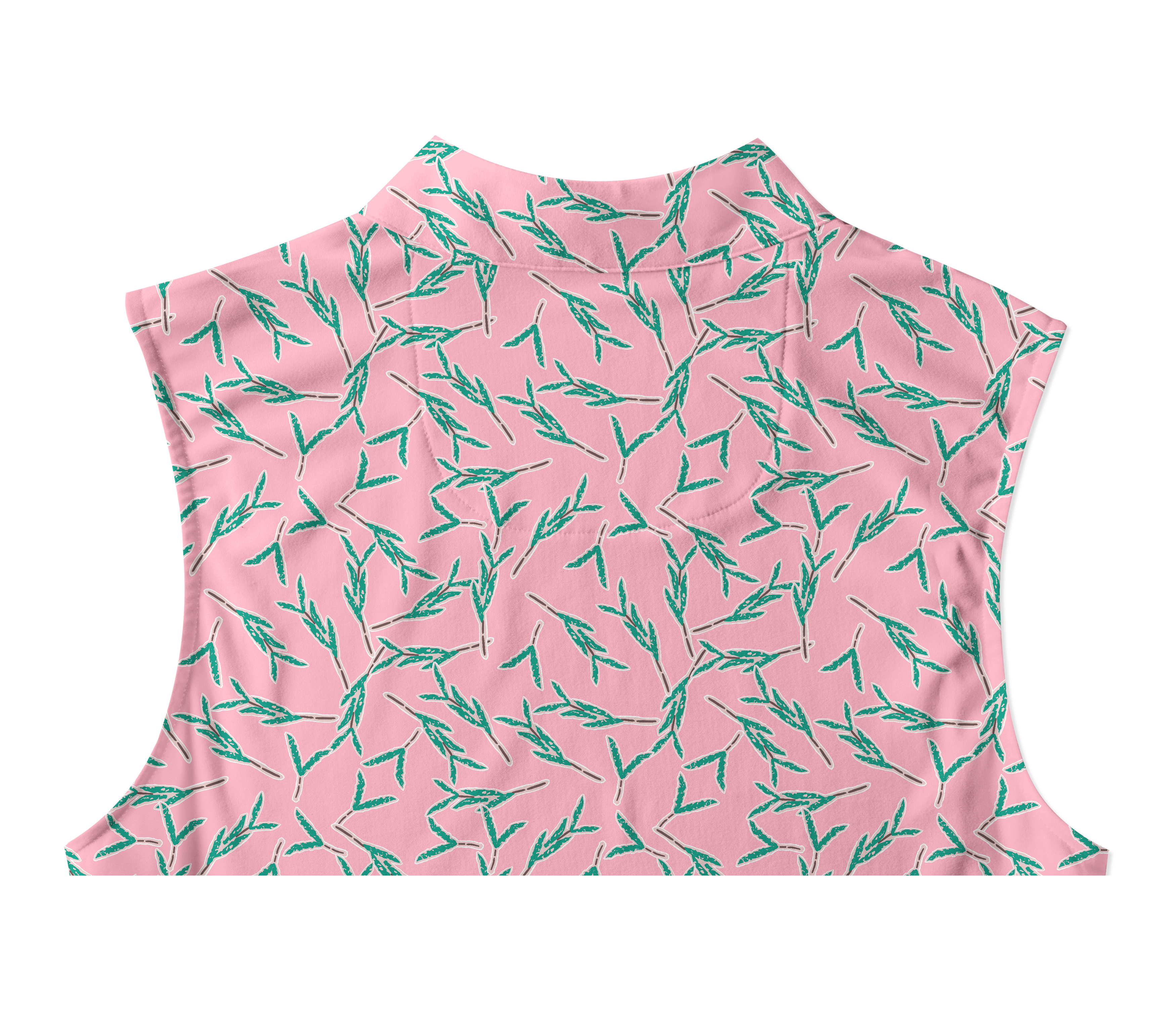Cherryswing Women's Floral Sleeveless Golf Shirt