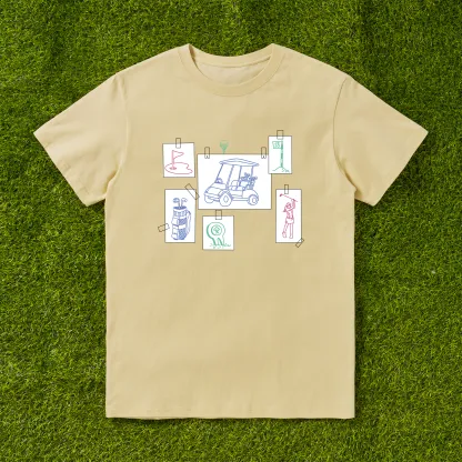 Cherryswing Elements Collage Pattern T-Shirt