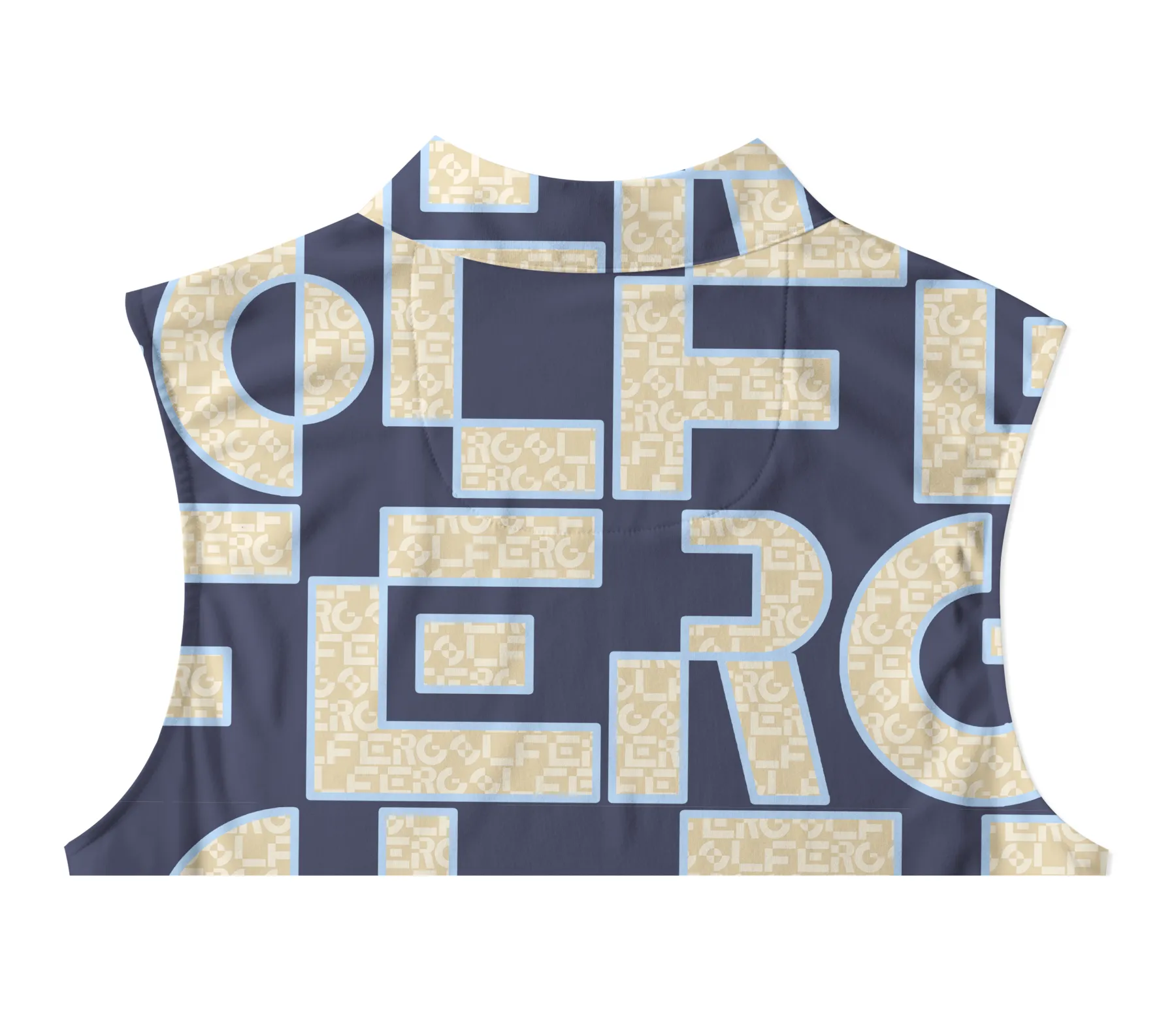 Cherryswing Women's Maze of Fairways Sleeveless Golf Shirt