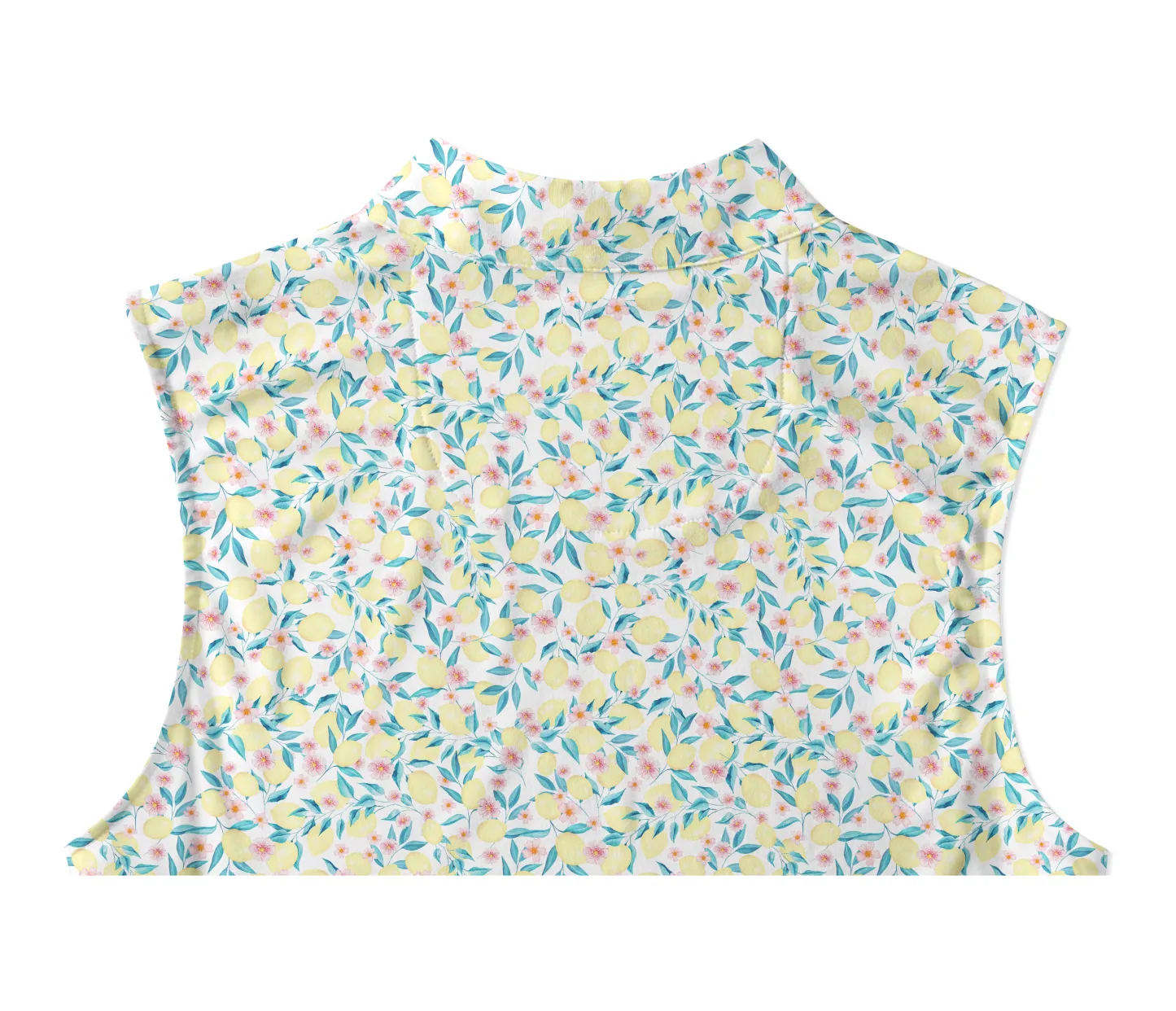 Cherryswing Women's Lemon Pattern Sleeveless Golf Shirt