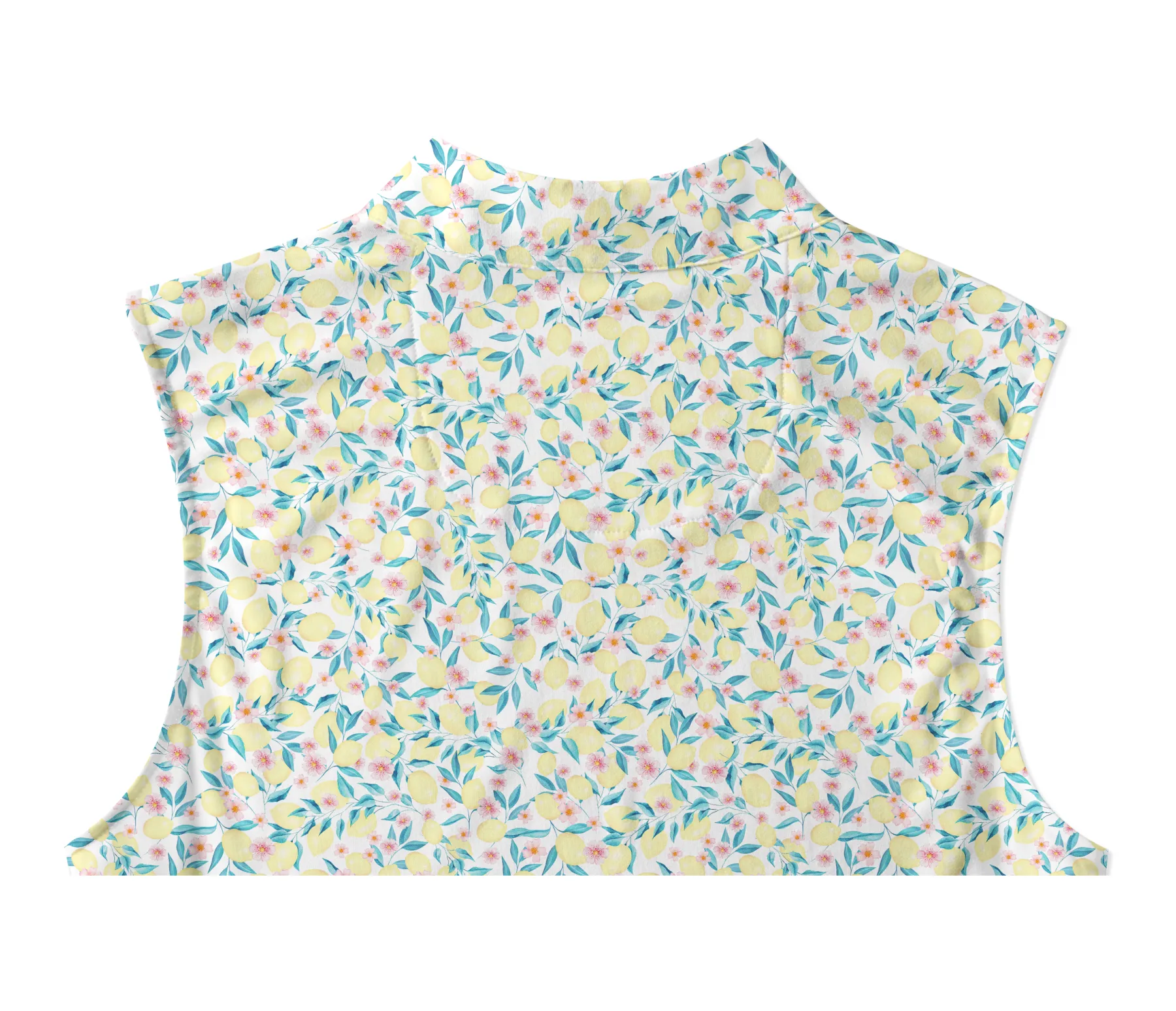 Cherryswing Women's Lemon Pattern Sleeveless Golf Shirt