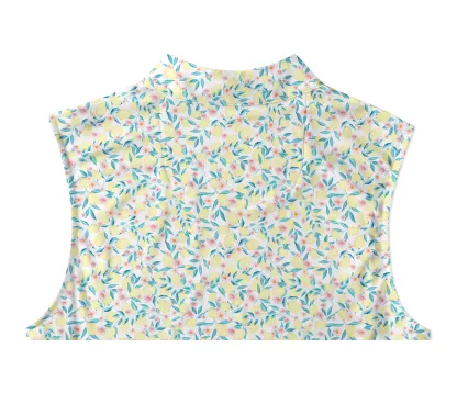 Cherryswing Women's Lemon Pattern Sleeveless Golf Shirt