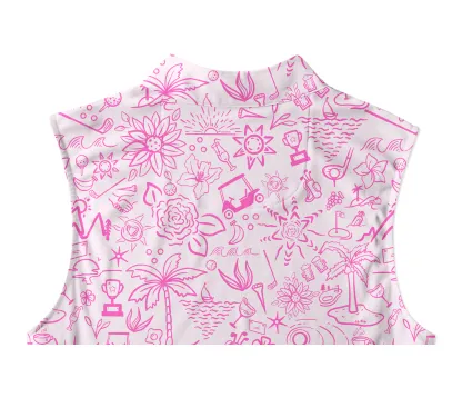 Cherryswing Women's Garden Party Sleeveless Golf Shirt