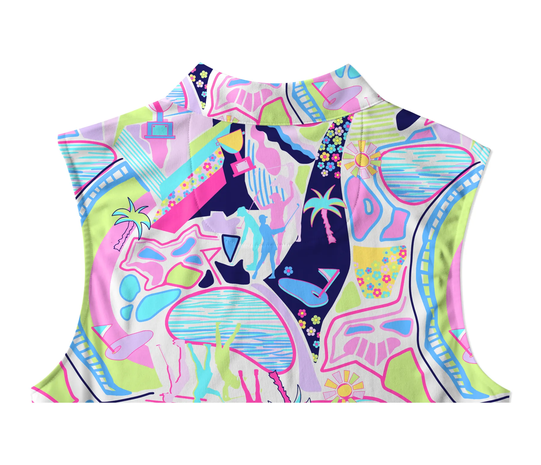 Cherryswing Women's Garden Party Sleeveless Golf Shirt