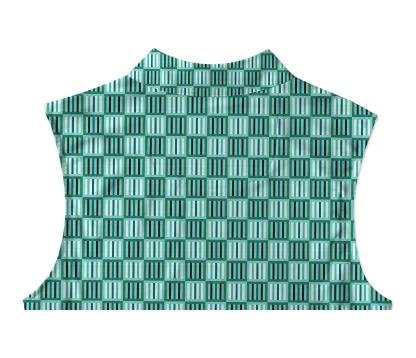 Cherryswing Women's Geometric Mastery Sleeveless Golf Shirt