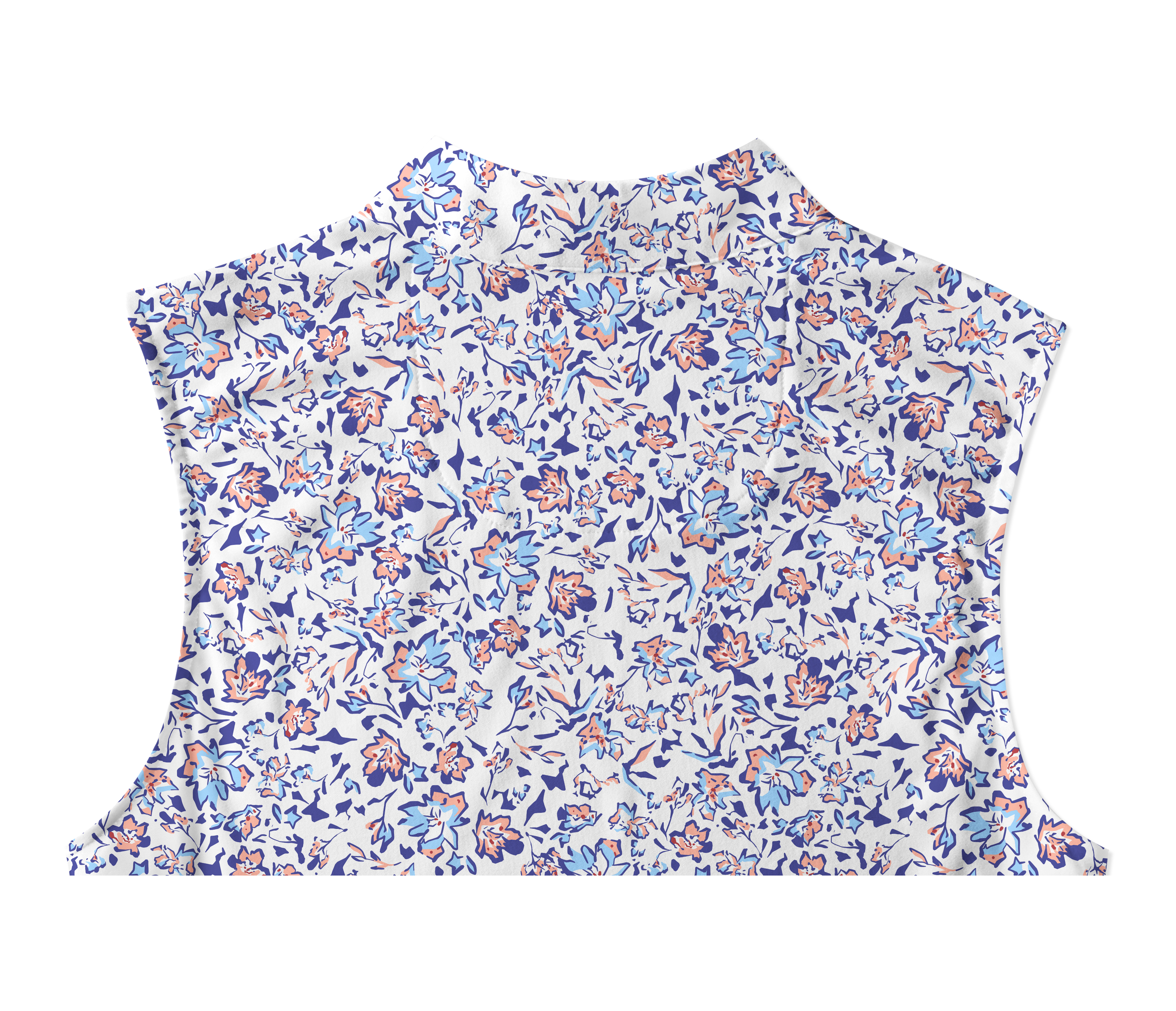 Cherryswing Women's English Garden Symbols Sleeveless Golf Shirt