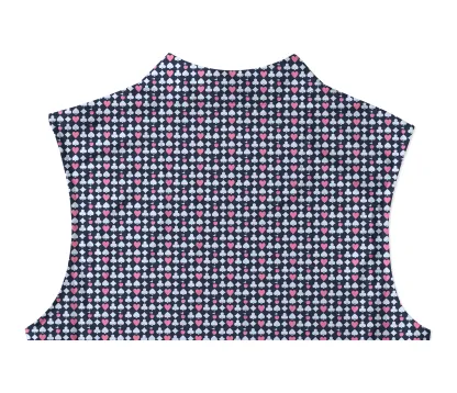 Cherryswing Women's Poker Print Symbols Sleeveless Golf Shirt