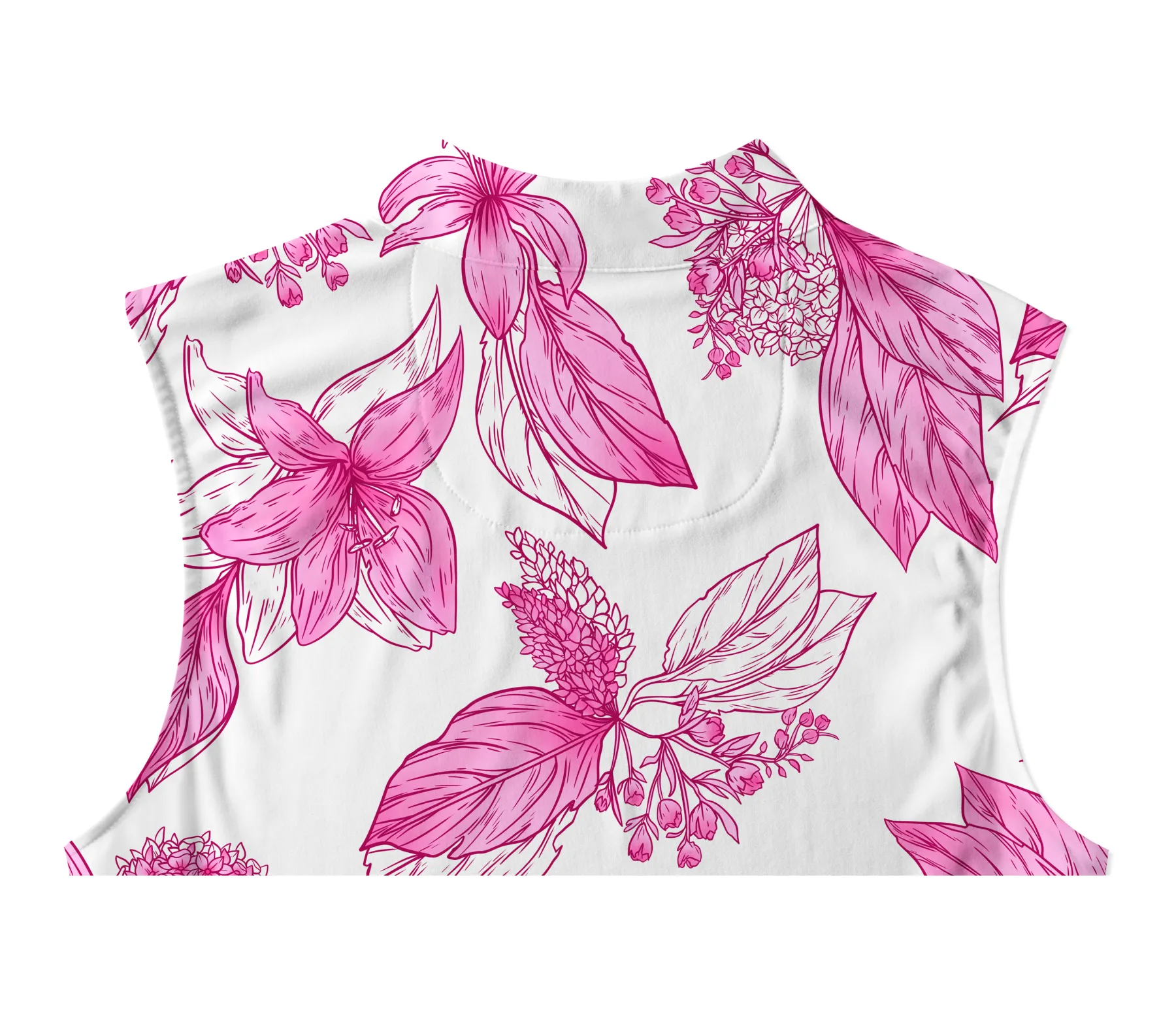 Cherryswing Women's Blossom Grove Symbols Sleeveless Golf Shirt