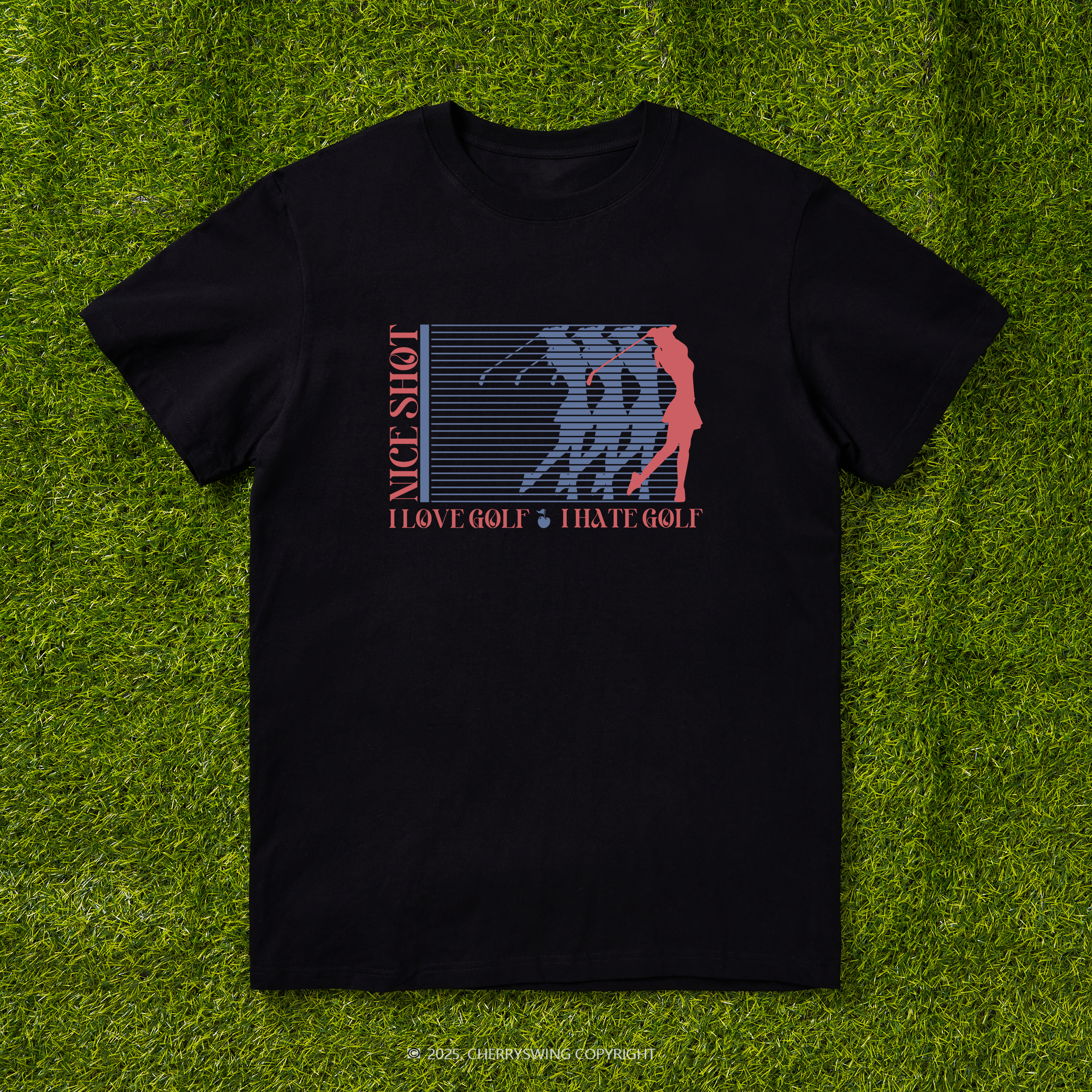 Cherryswing Celebrate Golf T-shirt For Women