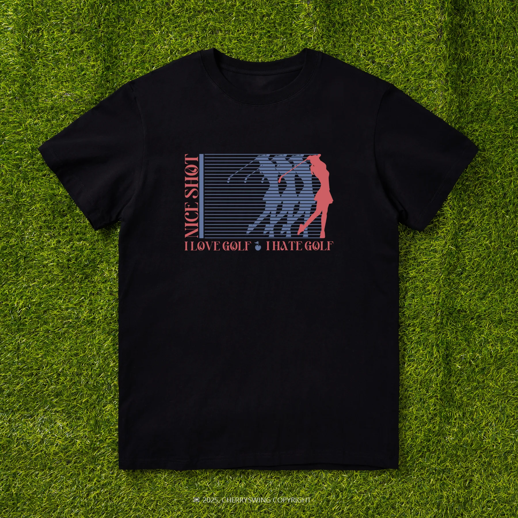 Cherryswing Celebrate Golf T-shirt For Women