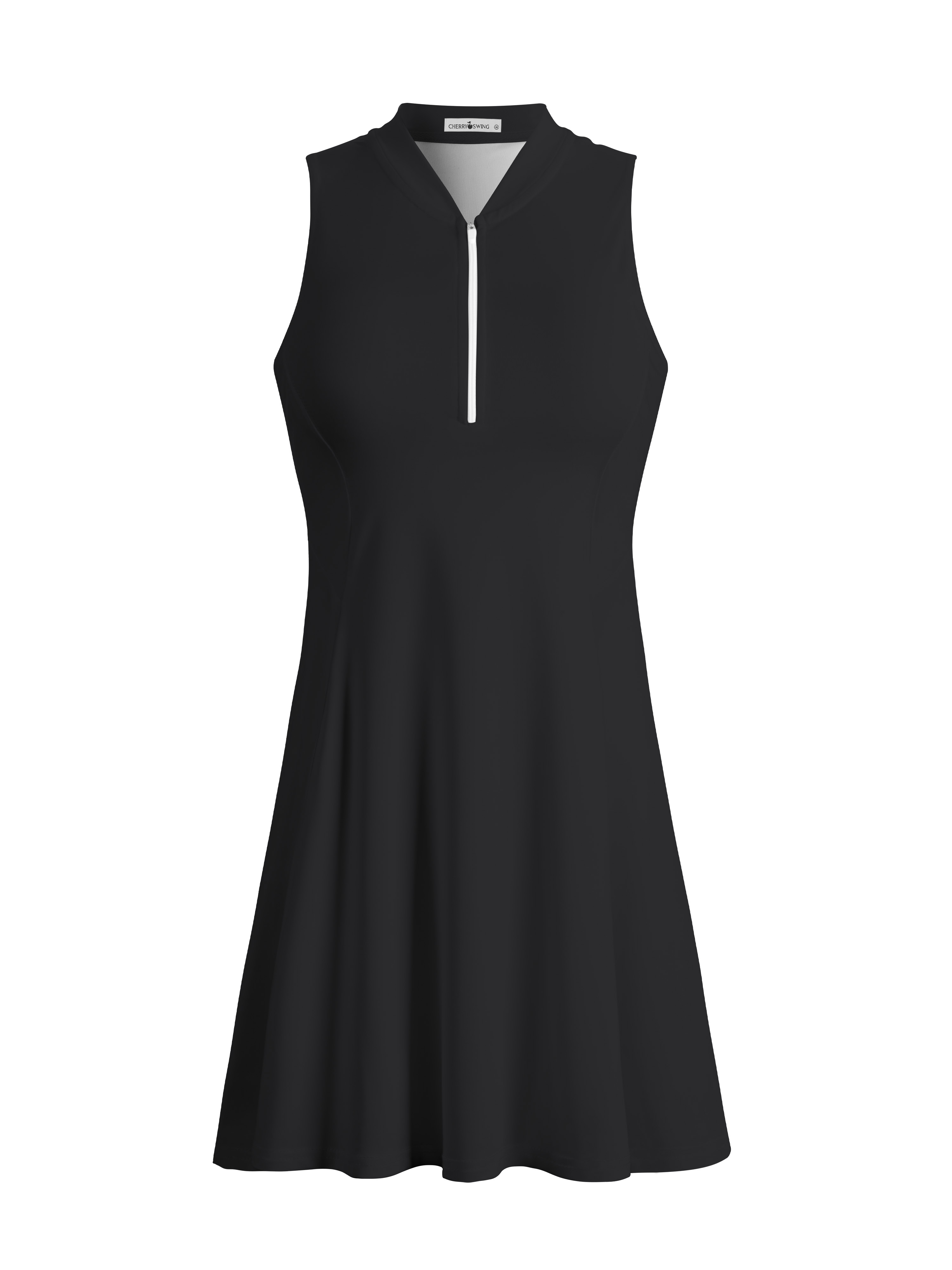 Cherryswing Black Golf Dress With Shorts