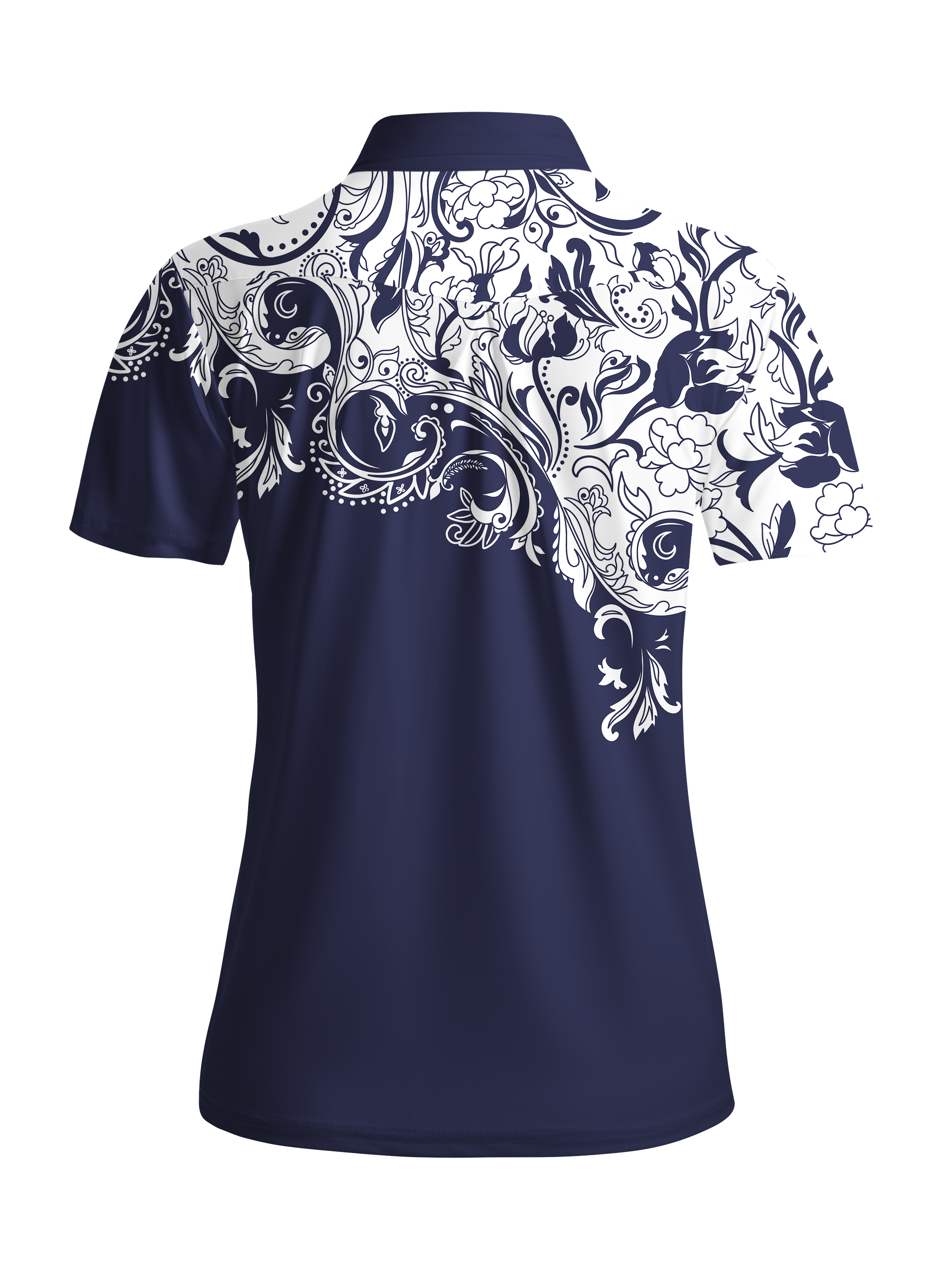 Cherryswing Women's Timeless Artistry Short Sleeve Golf Shirt