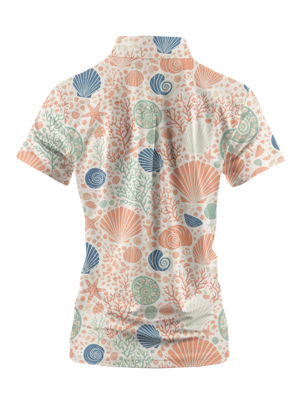 Cherryswing Women's Shoreline Shell Short Sleeve Golf Shirt