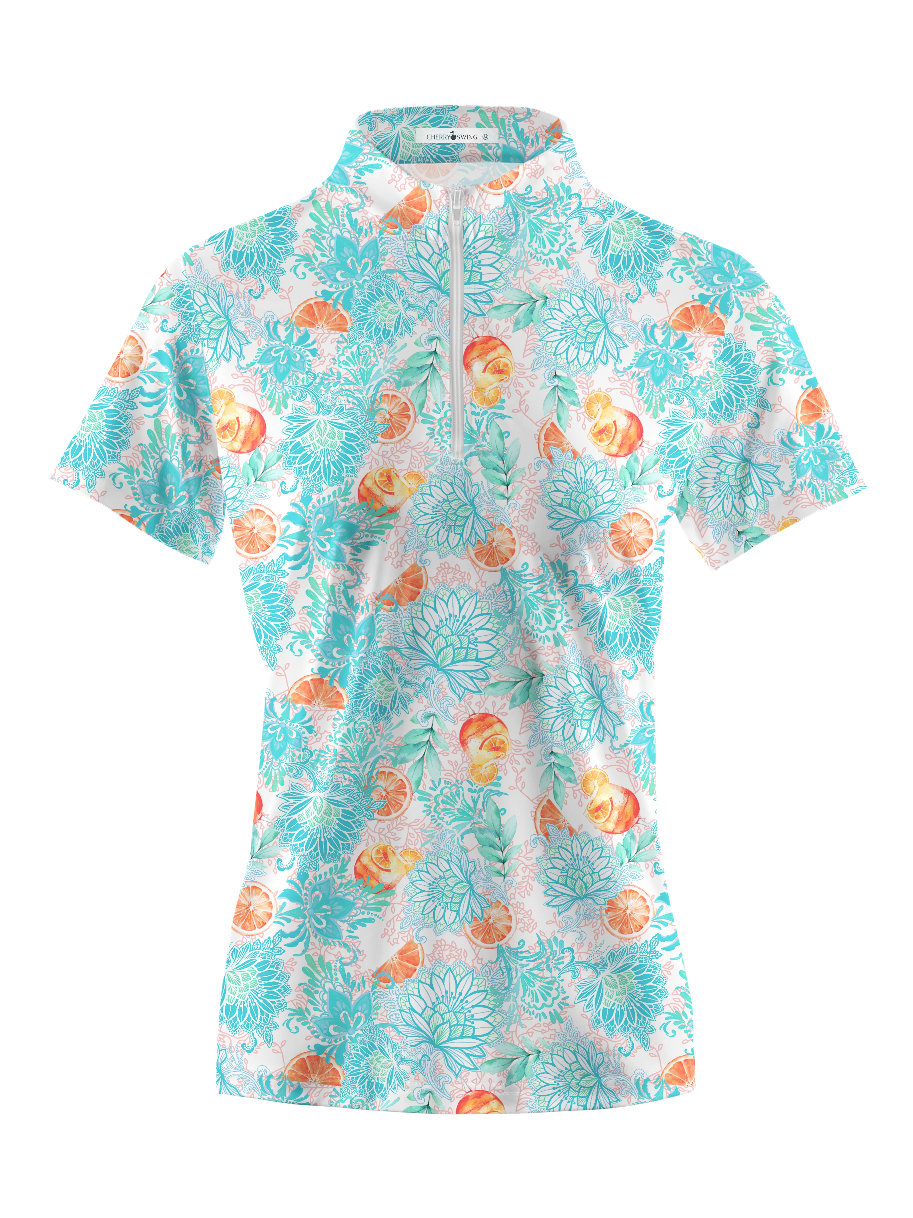 Cherryswing Hawaiian Style Golf Polo for Women