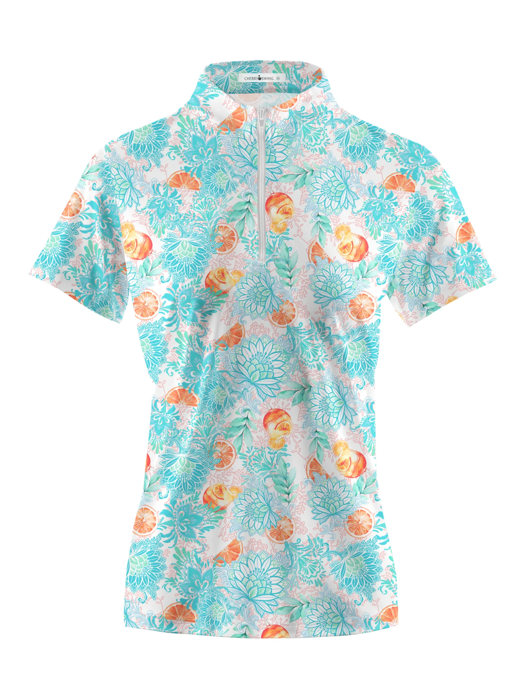 Cherryswing Hawaiian Style Golf Polo for Women