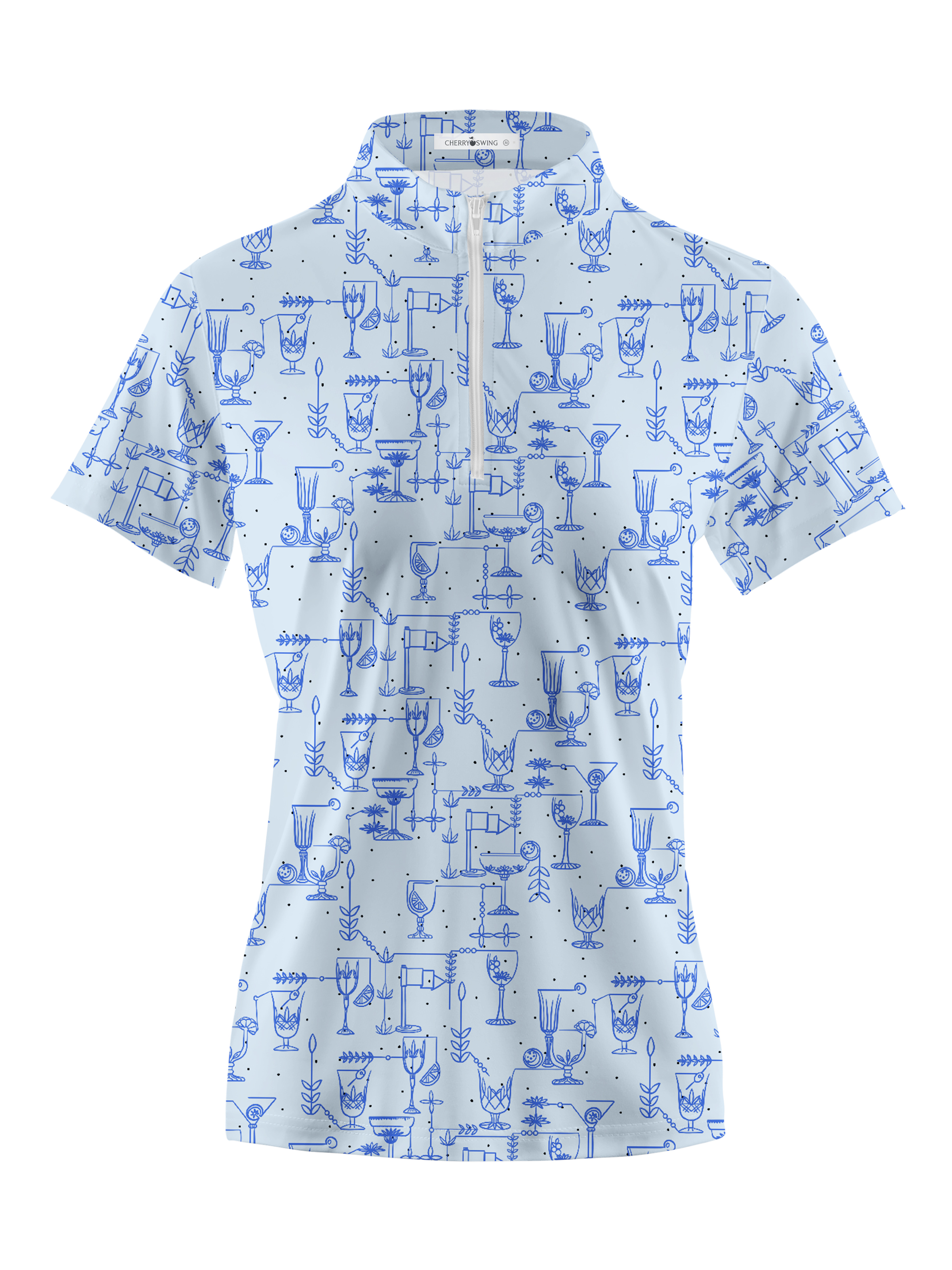 Cherryswing Women's Golf Short Sleeve Polo Shirt