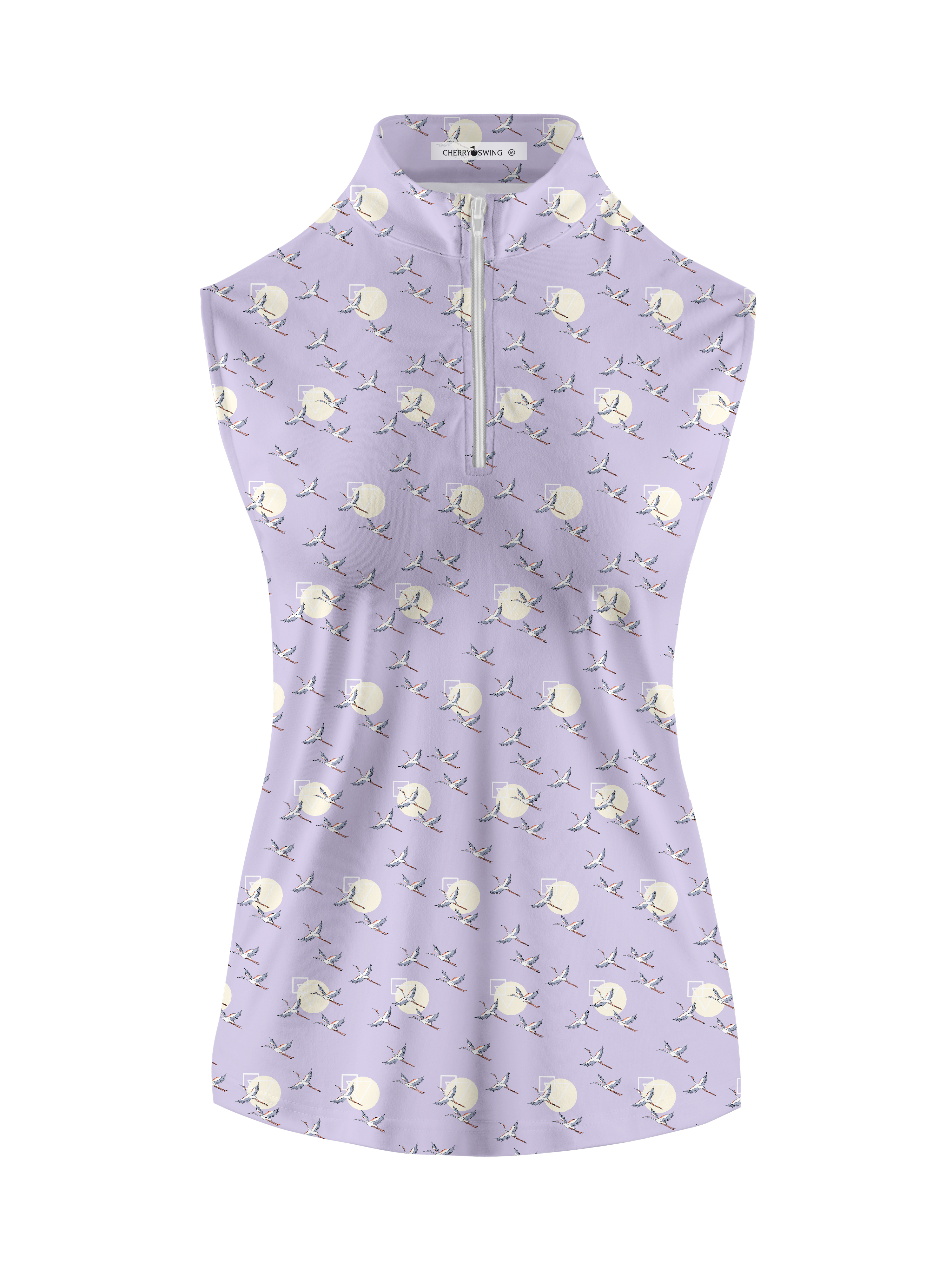 Cherryswing Women's Classic Golf Sleeveless Polo