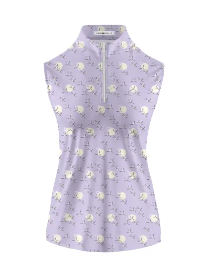 Cherryswing Women's Classic Golf Sleeveless Polo