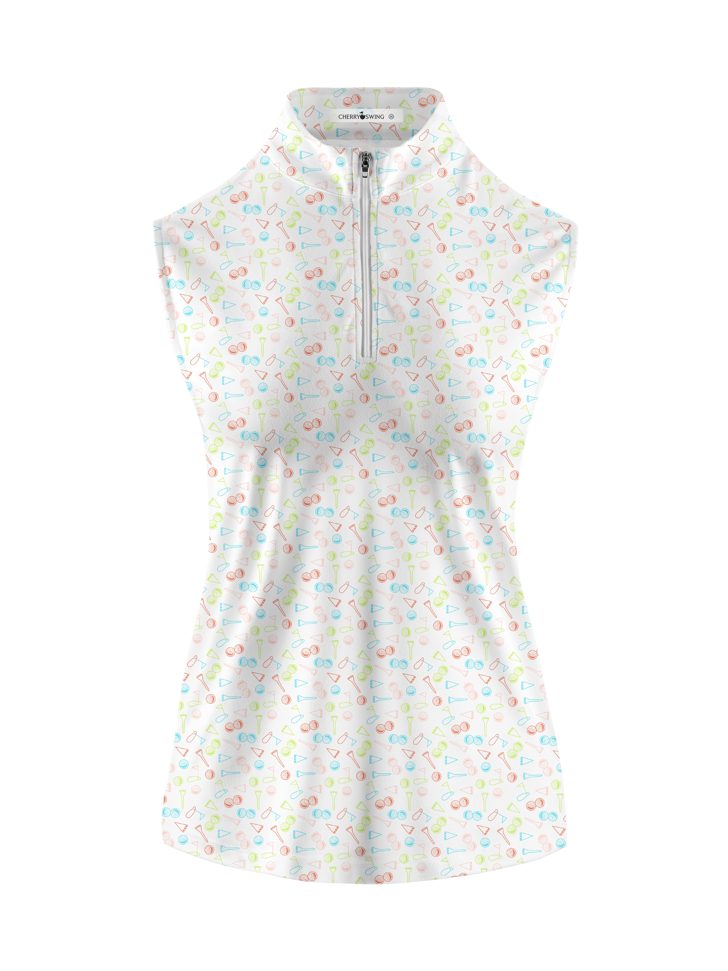 Cherryswing Women's In Play Sleeveless Golf Polo Shirt