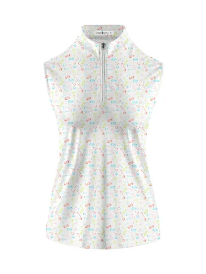 Cherryswing Women's In Play Sleeveless Golf Polo Shirt