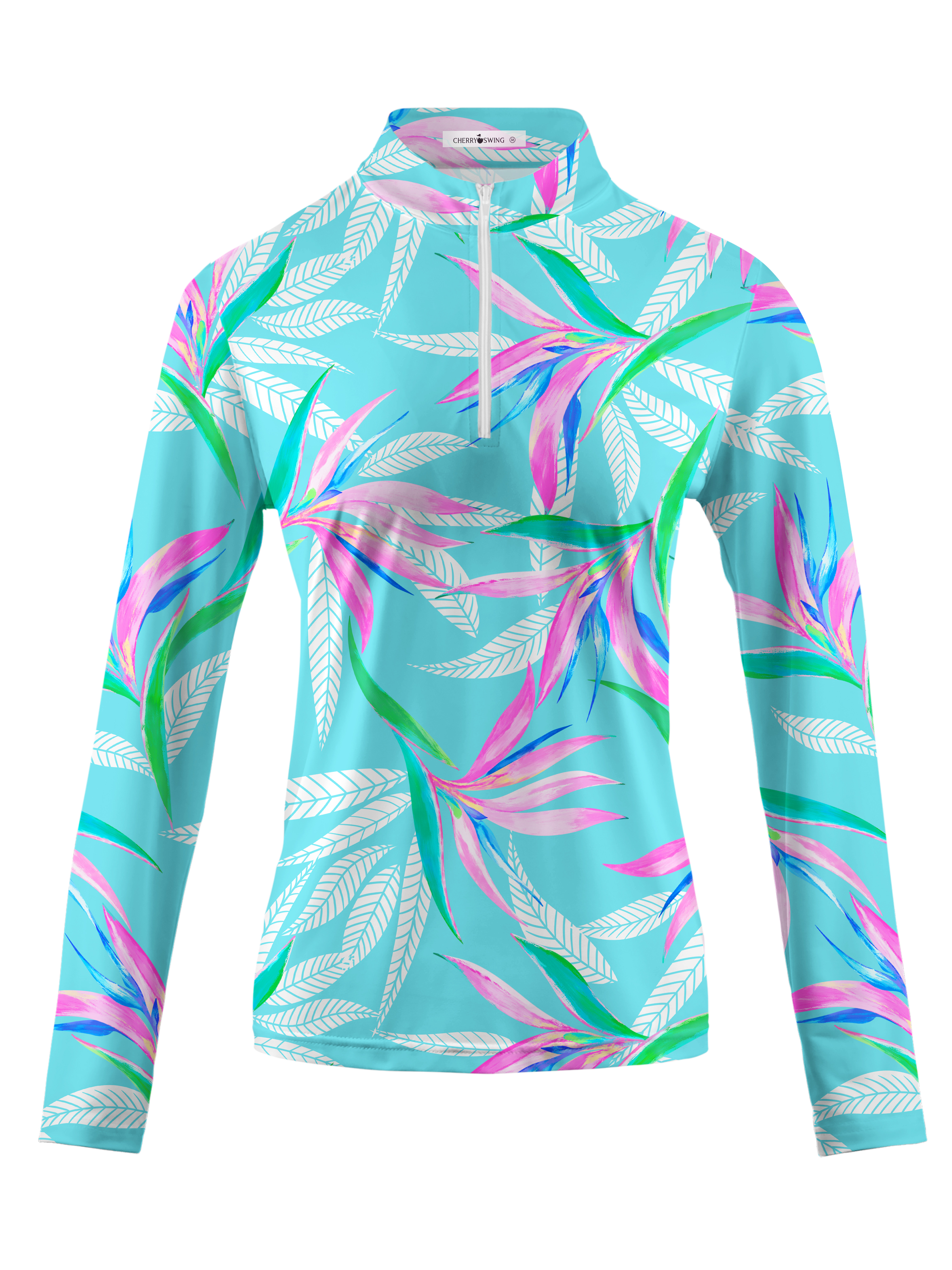 Cherryswing Women's Beauty of Nature Long Sleeve Golf Shirt