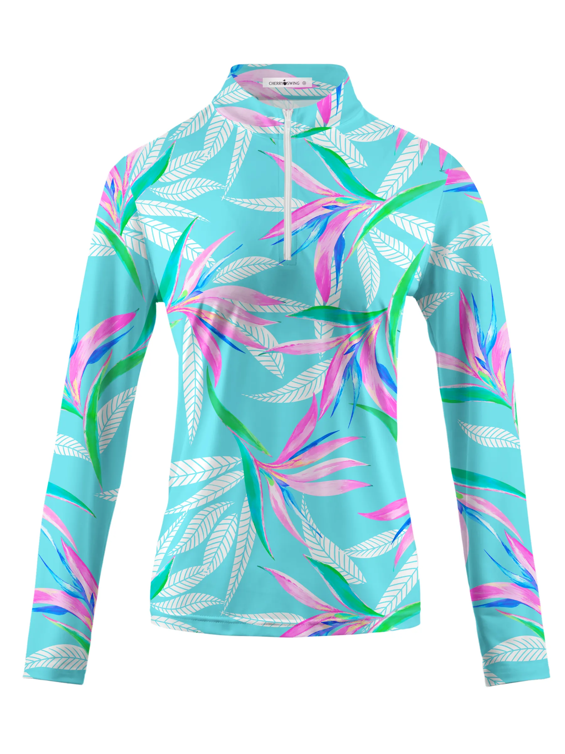 Cherryswing Women's Beauty of Nature Long Sleeve Golf Shirt