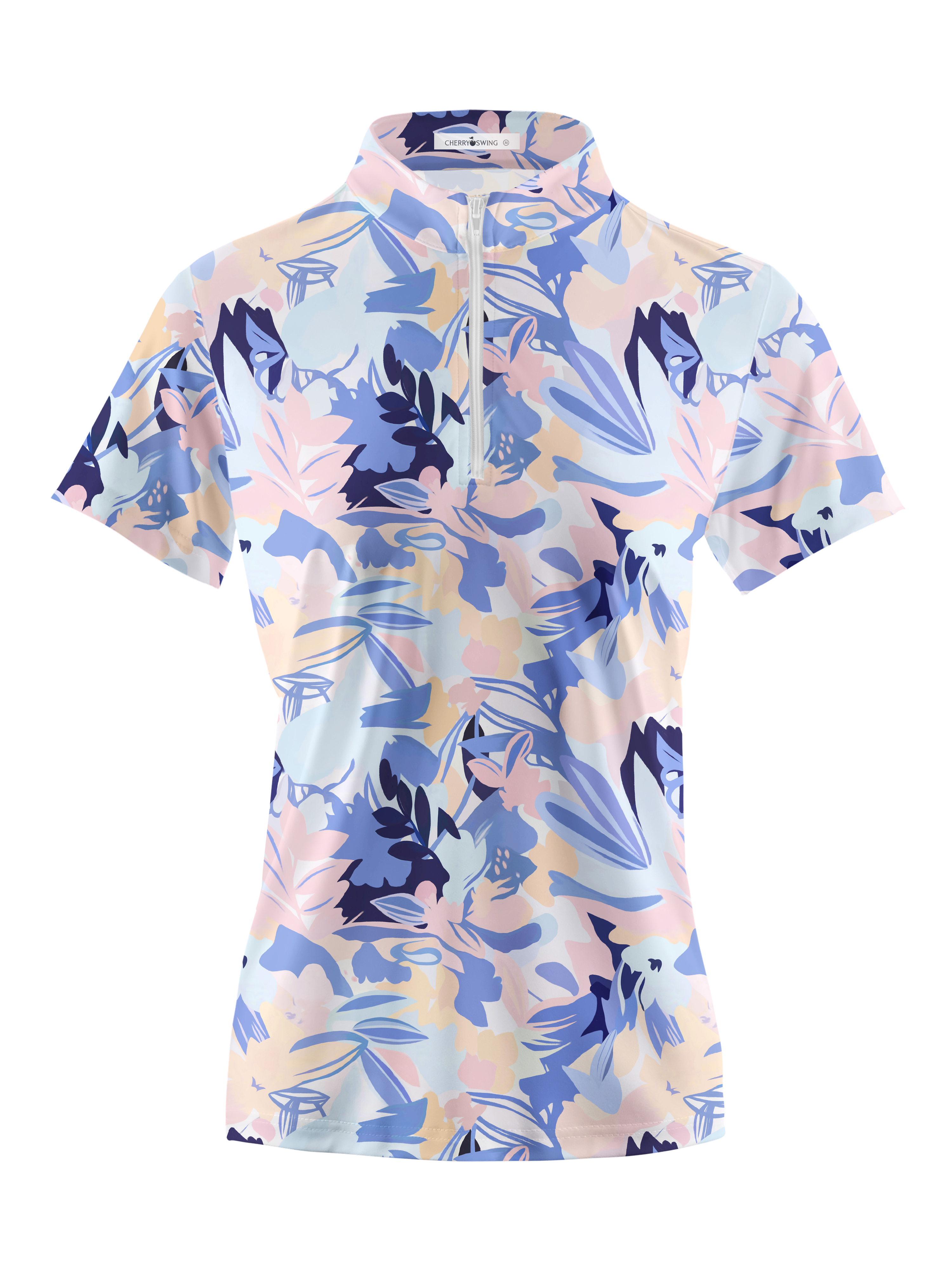 Cherryswing Women's Springtime Palette Short Sleeve Golf Shirt