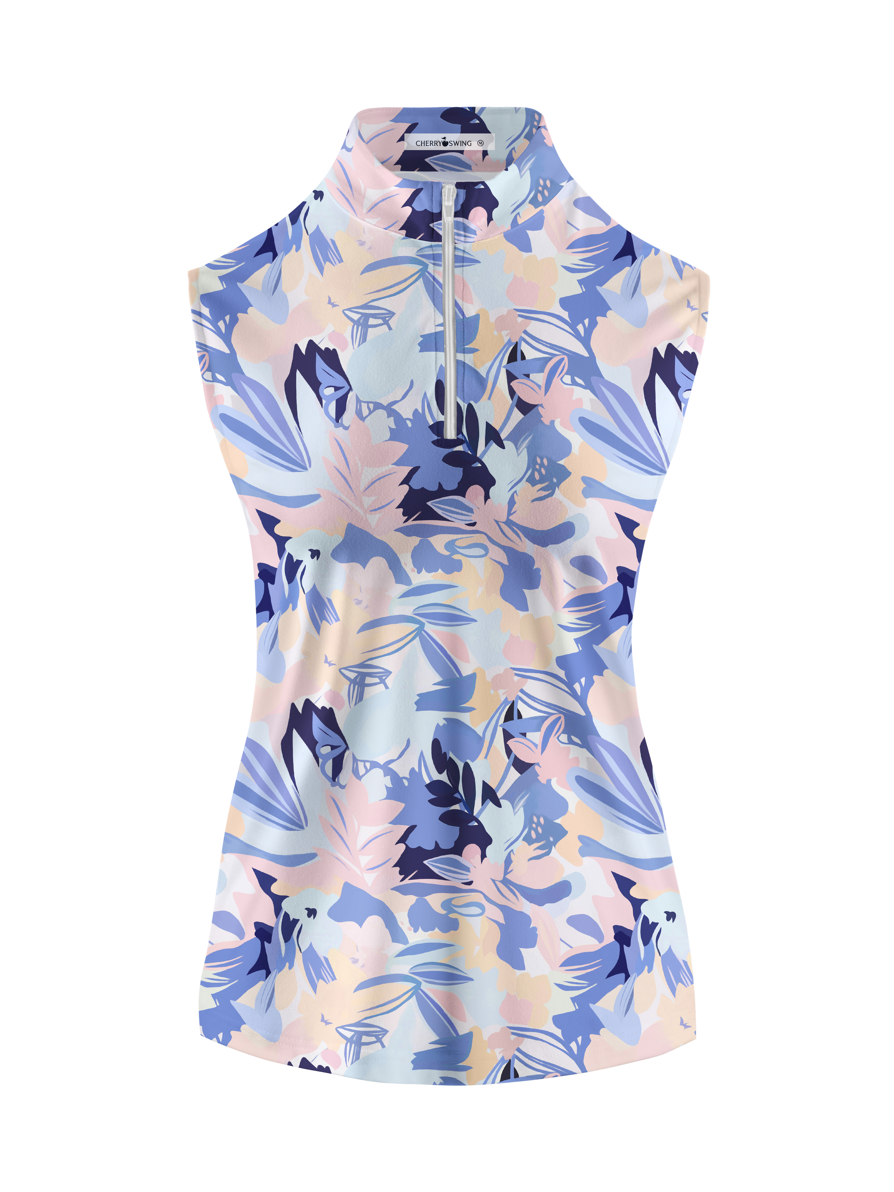 Cherryswing Women's Springtime Palette Sleeveless Golf Shirt 