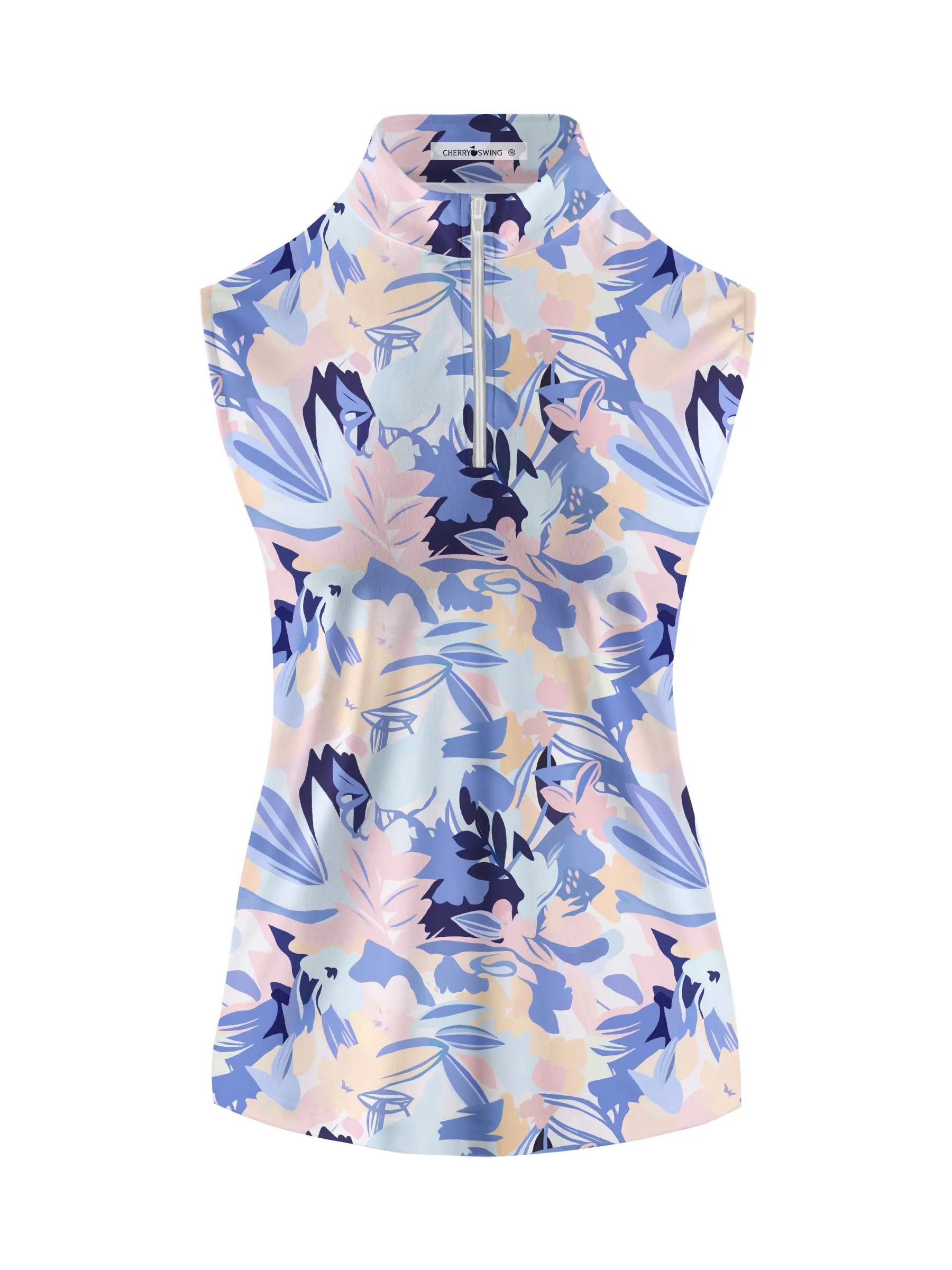 Cherryswing Women's Springtime Palette Sleeveless Golf Shirt 