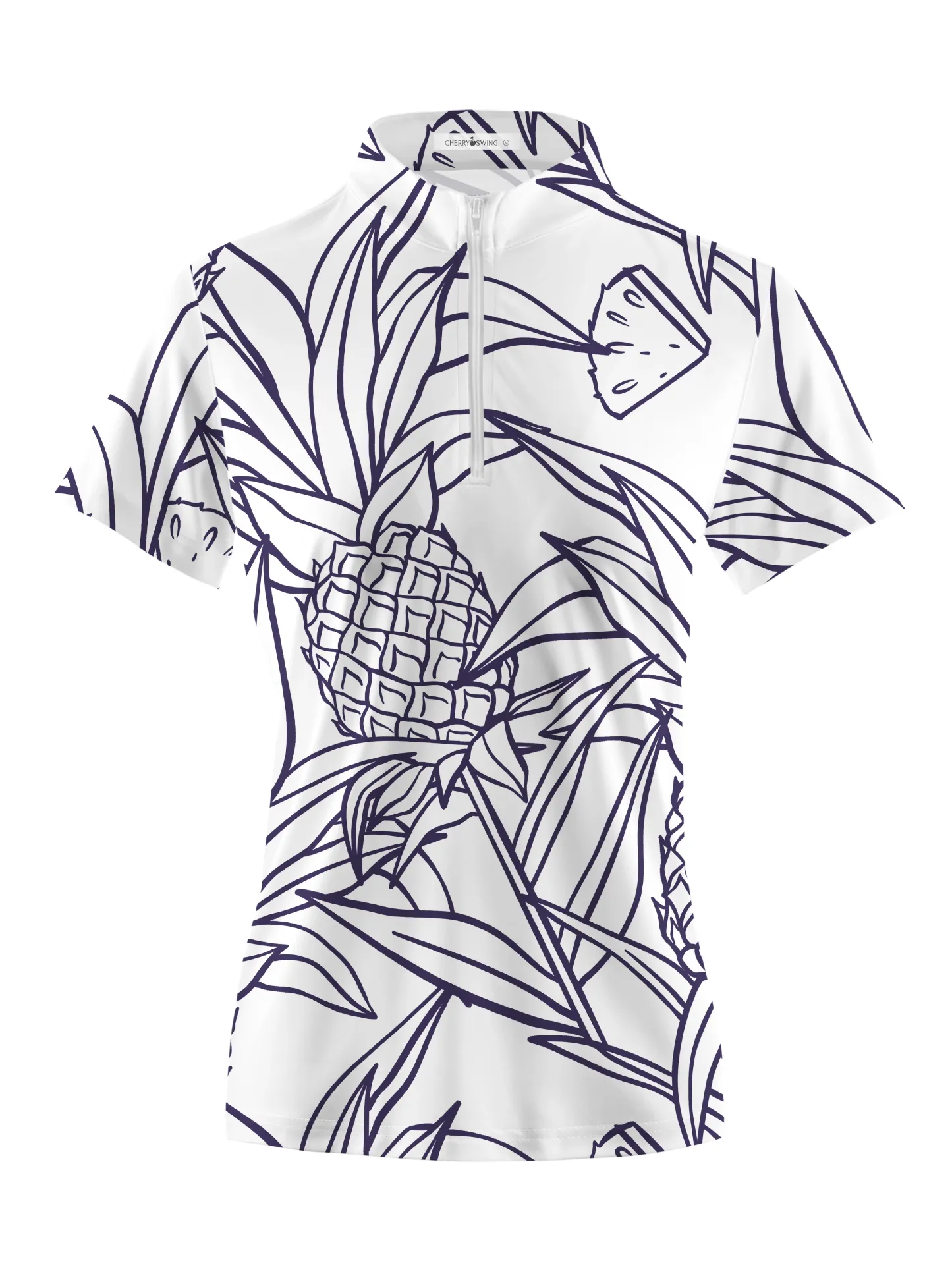 Cherryswing Women's Islands' Charm Golf Short Sleeve Polo Shirt