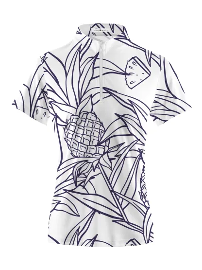 Cherryswing Women's Islands' Charm Golf Short Sleeve Polo Shirt