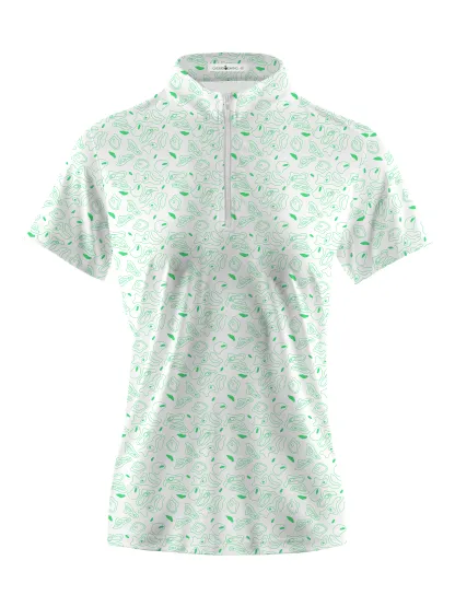 Cherryswing Women's Short Sleeve Golf Polo Shirt