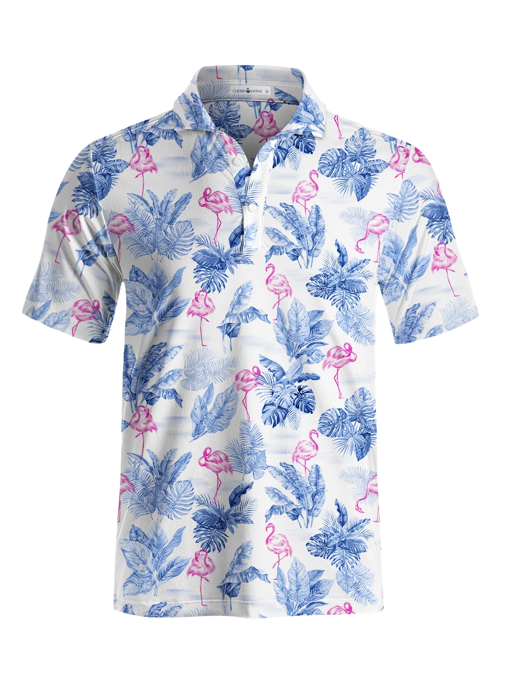 Cherryswing Secluded Lagoon Men's Polo Shirt