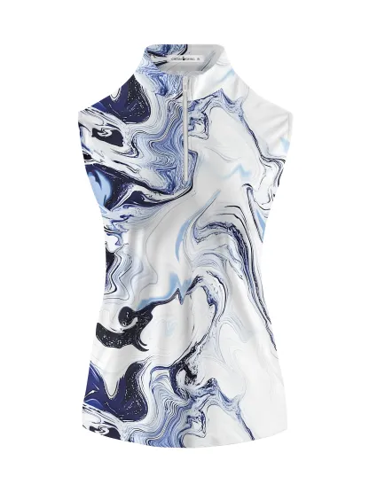 Cherryswing Women's Fluidity Energy Golf Sleeveless Polo Shirt