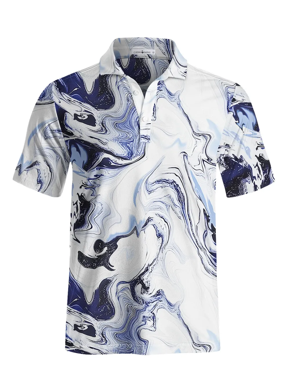 Cherryswing Fluidity Energy Men's Golf Short Sleeve Polos 