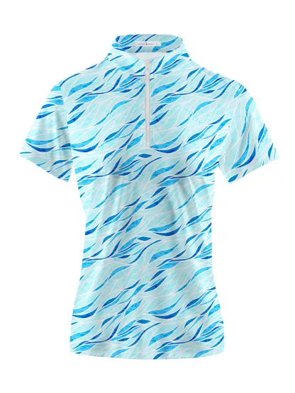 Cherryswing Women's Refreshing and Invigorating Short Sleeve Polos