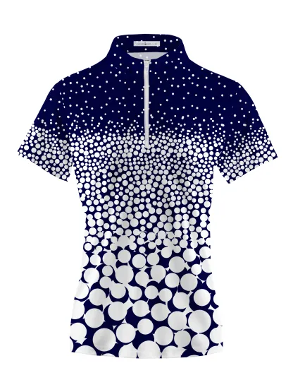 Cherryswing Women's Classic and Contemporary Short Sleeve Polos