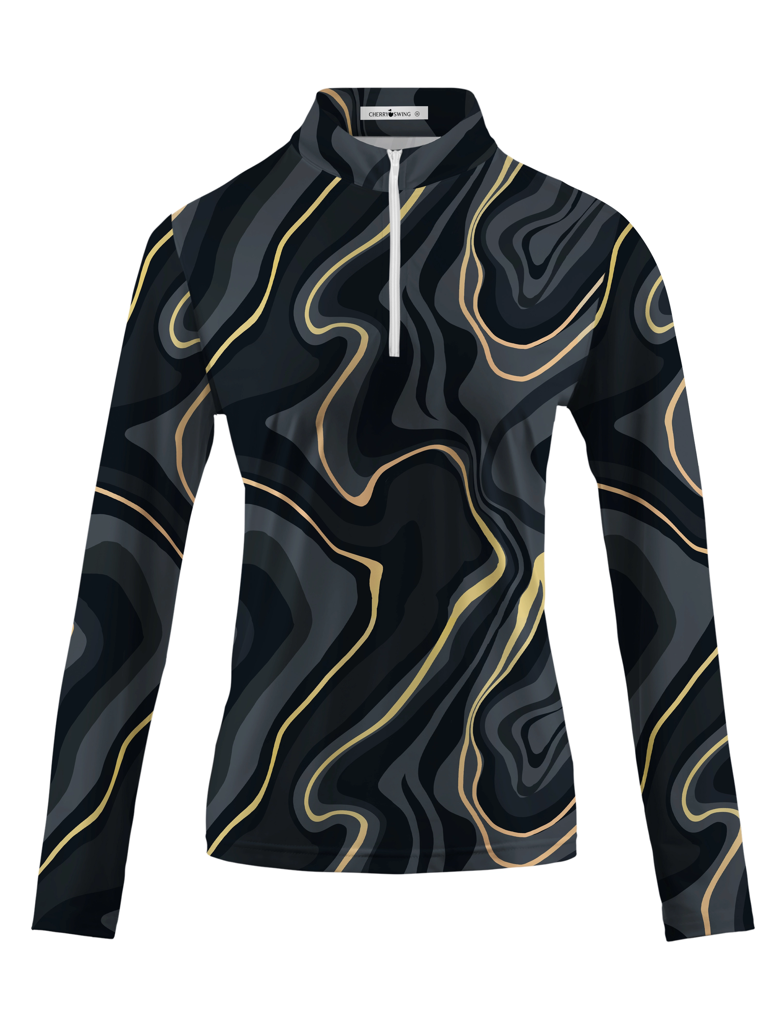 Cherryswing Women's Grace of Sport Long Sleeve Polos