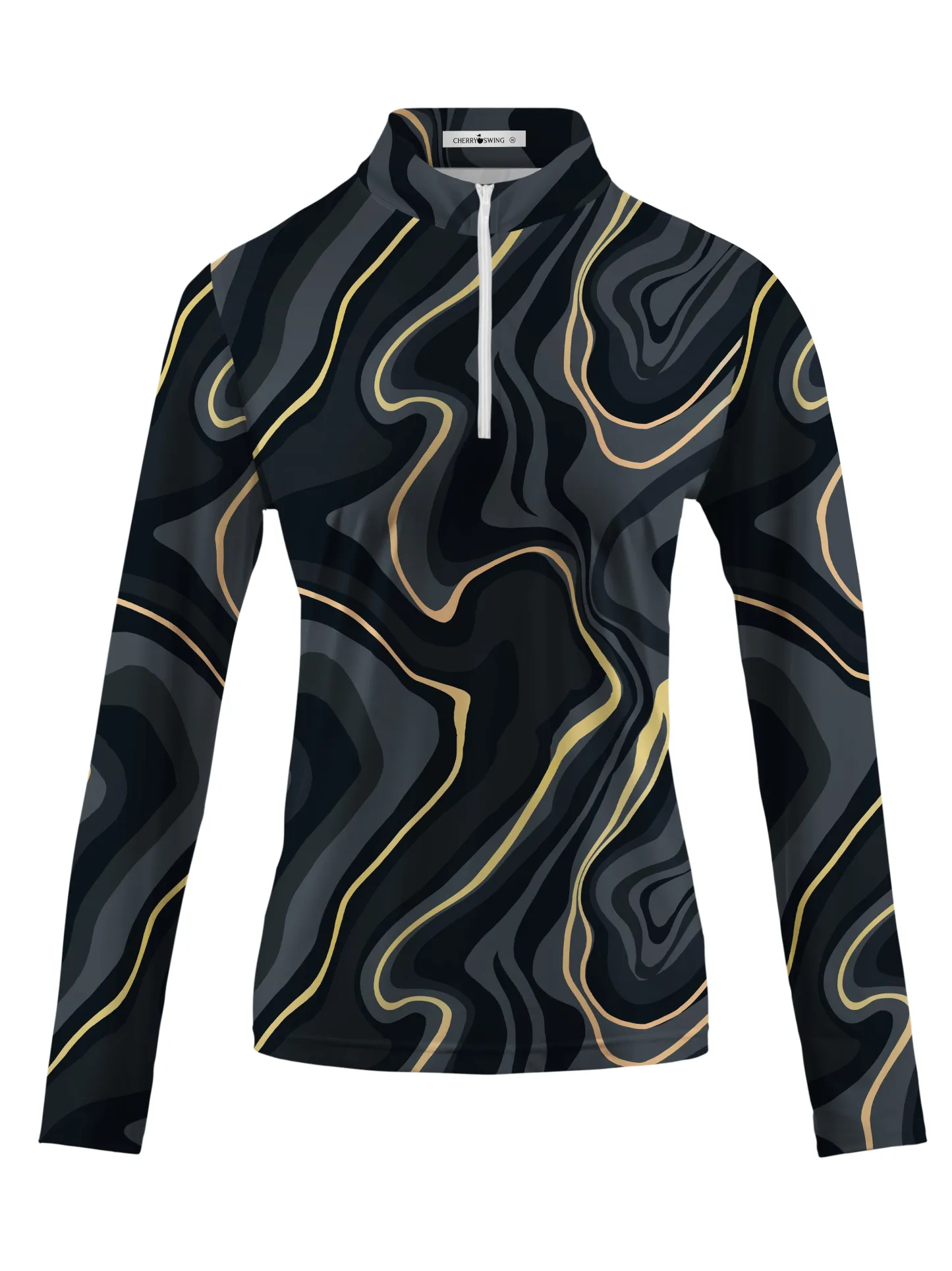 Cherryswing Women's Grace of Sport Long Sleeve Polos