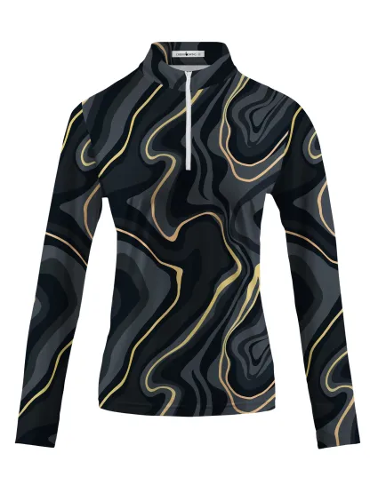 Cherryswing Women's Grace of Sport Long Sleeve Polos