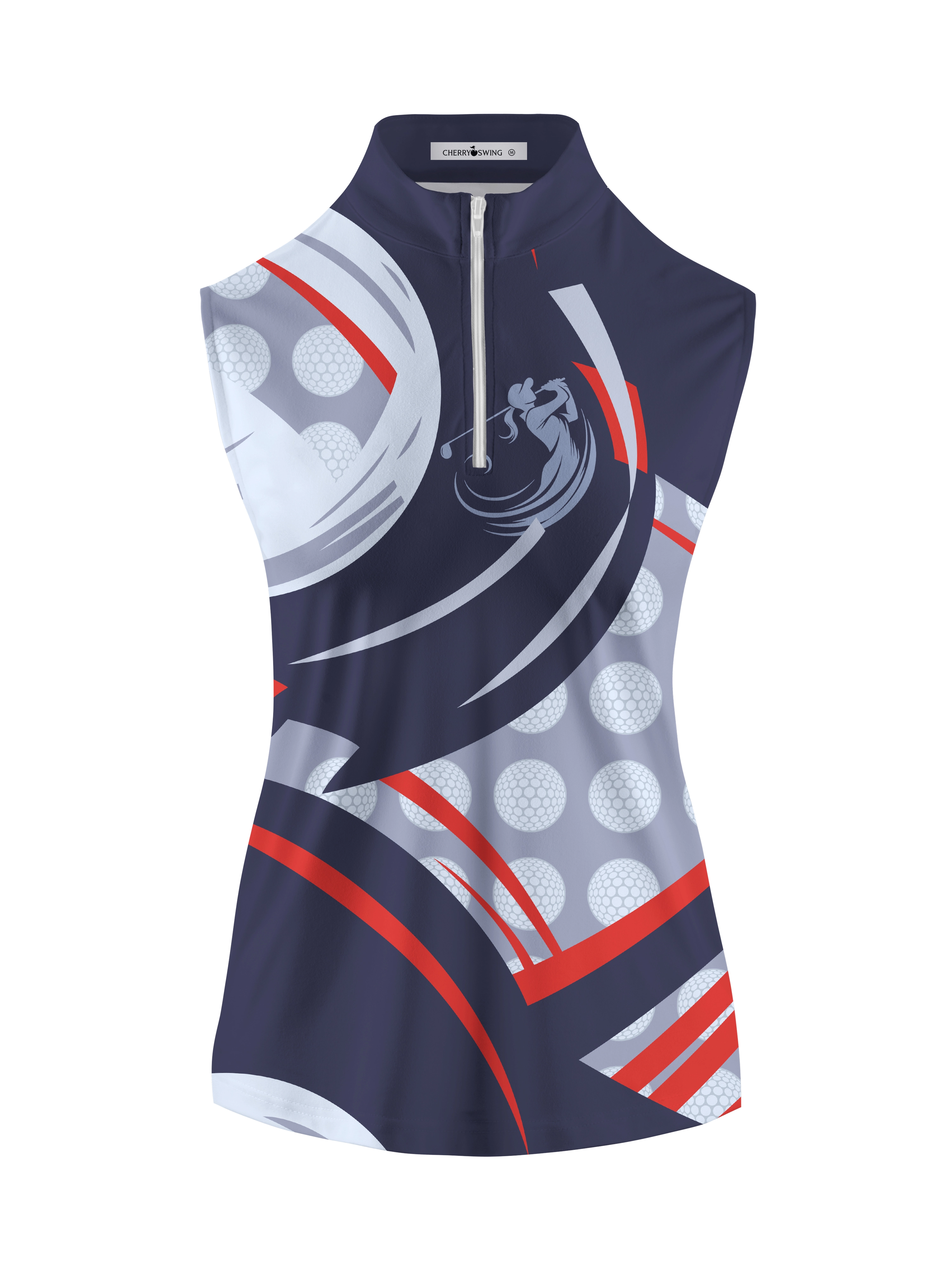 Cherryswing Women's Strength and Luck Sleeveless Polos