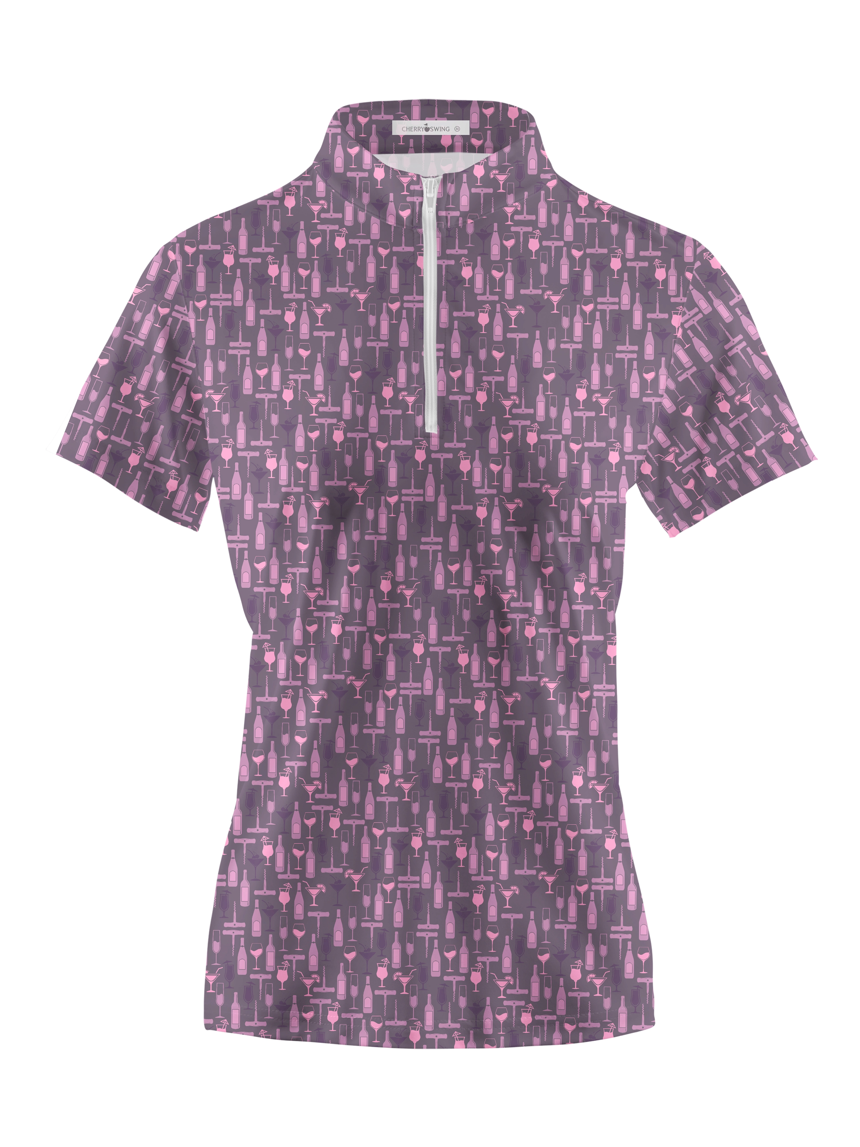 Cherryswing Women's Club's Vibrant Short Sleeve Polos